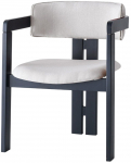 S&ouml;&ouml;gitoa tool Kalune Design CO-045 974NMB1770, matt, must v./kreemjasvalge, 49 cm x 58 cm x 76 cm
