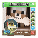 Kahjustatud pakendiga toode. Valgusti Paladone Minecraft Wolf GloBuddies, mitmev&auml;rviline