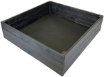 Peenrakast Grey, 100 cm x 100 cm x 27 cm