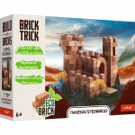 Konstruktor Trefl Brick Trick Fortress, 220 tk, pruun v.