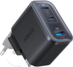 Telefoni laadija Anker Nano A121AL11, 2 x USB Type-C/1 x USB Type-A, must v., 70 W