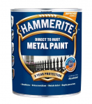 Emailv&auml;rv, korrosioonivastane metallkonstruktsioonidele Hammerite Smooth, l&auml;ikiv, 0.75 l, must v.