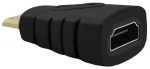 Adapter Qoltec HDMI female, Mini HDMI male