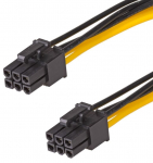 Juhe Akyga PCIe 6-pin - PCIe 8-pin x2 AK-CA-55 PCI Express 6-pin female, PCI Express 6+2-Pin x 2, 0.4 m