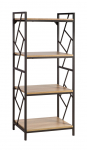 P&otilde;randariiul Home4you Study, tamm v./pruun v., 139.5 cm x 40 cm x 60 cm