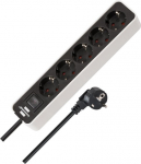 Pikendusjuhe Brennenstuhl ECOLOR, 3 x 1,5 mm&sup2;, 1.5 m, 5 pesa