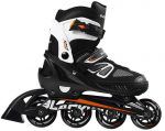 Rulluisud Blackwheels Sonic, valge v./must v./oranž v., 33-36
