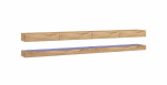 TV-laud Fly Double, tamm v., 280 cm x 34 cm x 45 cm