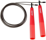 H&uuml;ppen&ouml;&ouml;r Avento Steel Jump Rope 42HO, 290 cm, punane v./roosa v.