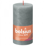 K&uuml;&uuml;nal, silindri Bolsius Rustic Shine Rustic Taupe, 60 h, Hall v.