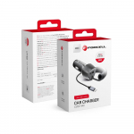 Auto laadija Forcell CC50-1AC, 150 cm, must v., 38 W