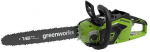 Akutoitega kettsaag Greenworks GD40CS18, 40 cm, ilma akuta