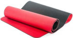 Fitness- ja joogamatt Gymstick Pro Yoga Mat, must v./punane v., 180 cm x 61 cm x 0.6 cm