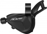 K&auml;iguvahetuse nupp Shimano Alivio STEM92 ESLM31002LB, plastik/metall, must
