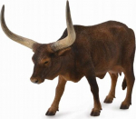 M&auml;ngukujuke Collecta Ankole-Watusi Cow 88649, 12.8 cm, pruun v.
