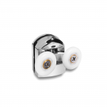 Topeltp&otilde;hjaga rattad du&scaron;ikabiinile Thema Lux QZ-20 CH2G21, &Oslash; 2.1 cm, 2 tk