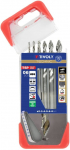 Metallist puurikomplekt Tivoly Smart Point 11457070002, puit/metall/teras, hss, sirge, 2 mm x 17.5 cm