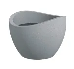 Lillepott Scheurich Stony Grey 59563, plastik, &Oslash; 30 cm, hall v.