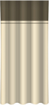 &Ouml;&ouml;kardin ZMH-141, oliiv v./kreemjasvalge, 160 cm x 250 cm