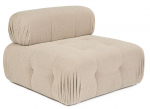 Mooduldiivan Atelier Del Sofa Doblo O1, beež v., 105 x 100 cm x 80 cm