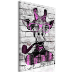 Reproduktsioon Artgeist Giraffe with Pipe, g-c-0182-b-c, 20 cm x 30 cm