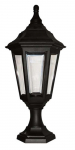 Vabalt seisev v&auml;lisvalgusti Elstead Lighting Kinsale, 60W, E27, IP44, must v., 23 cm x 51 cm