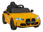 Laste elektriauto Triton BMW M4, kollane v.