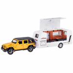 M&auml;ngumaastur haagisega Jokomisiada ZA5351, 1:32, valge/kollane