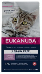 Kuiv kassitoit Eukanuba Grain Free, kanaliha/l&otilde;he, 2 kg