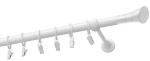Kardinapuu Olimp Cosmo, 250 cm, &Oslash; 19 mm, valge v.