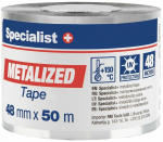 Metalliline lint Specialist+, metall, 50 m x 48 mm
