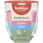 K&uuml;&uuml;nal, l&otilde;hna Bolsius Bubble Gum, 21 h, Roosa v./Helesinine v.
