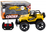Rc maastikuauto Lean Toys Cross Country, 1:18, kollane