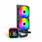 Veejahuti protsessorile Montech HyperFlow Digital 240, 27 mm x 120 mm