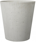 Lillepott Deroma Geomineral Cono, komposiitmaterjal, &Oslash; 38.5 cm, helehall v.