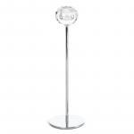 K&uuml;&uuml;nlahoidja Lara, kristall/metall, &Oslash; 8 cm, 27 cm, l&auml;bipaistev v.