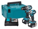 Akul&ouml;&ouml;ktrell-keeraja koos akuga Makita DLX2575TJ, 18 V, 5 Ah