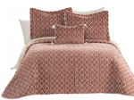 Voodikate, koos padjap&uuml;&uuml;ridega Mijolnir Brilliance 773NVA1204, dusty rose, 250 cm x 260 cm
