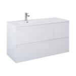Valamualune vannitoa kapp Elita Split 120 3DR L, valge v., 45.8 cm x 120 cm x 63.5 cm