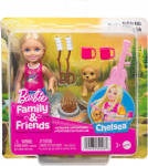 Nukk aksessuaaridega Mattel Barbie Chelsea Family & Friends JJV61, 12 cm, mitmev&auml;rviline