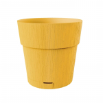Lillepott Stefanplast Ethica, plastik, &Oslash; 25 cm, kollane v.