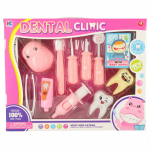 Arstim&auml;ngu komplekt, hambaarsti komplekt Dental Clinic Hippo, roosa v.