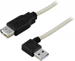 Juhe Deltaco Extender USB2-102A USB Type-A Male, USB Type A Male, 0.2 m, must v.