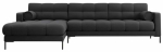 Nurgadiivan Cosmopolitan Design Bali Neve 97, tumehall v., vasak, 185 x 293 cm x 75 cm