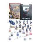 Kujukeste komplekt, koos tarvikutega Games Workshop Warhammer 40000, mitmev&auml;rviline