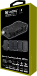 Akupank Sandberg Solar 5-Panel Powerbank 10000, 10000 mAh, 22.5 W, must v.
