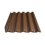 Asbestivaba plaat Eternit Villa, pruun v., 92 cm x 87.5 cm x 0.6 cm