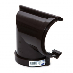 Vihmaveerenni nurk Scala, &Oslash; 12.5 cm, pol&uuml;vin&uuml;&uuml;lkloriid (pvc), pruun v.