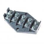 &Uuml;hendusplokk Elektroplast, 5 x 10 mm&sup2;, hall v.