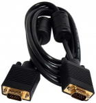 Juhe ART VGA D-Sub15 male, VGA D-Sub15 male, 5 m, must